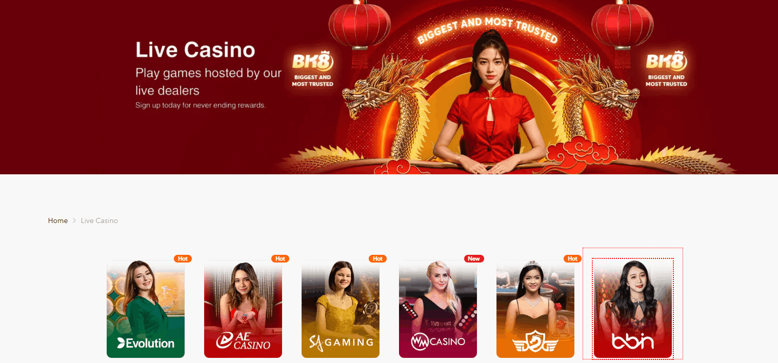 live casino singapore - BK8