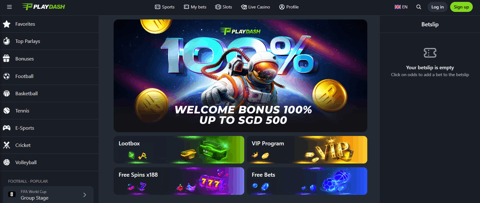 best online casino singapore - PlayDash