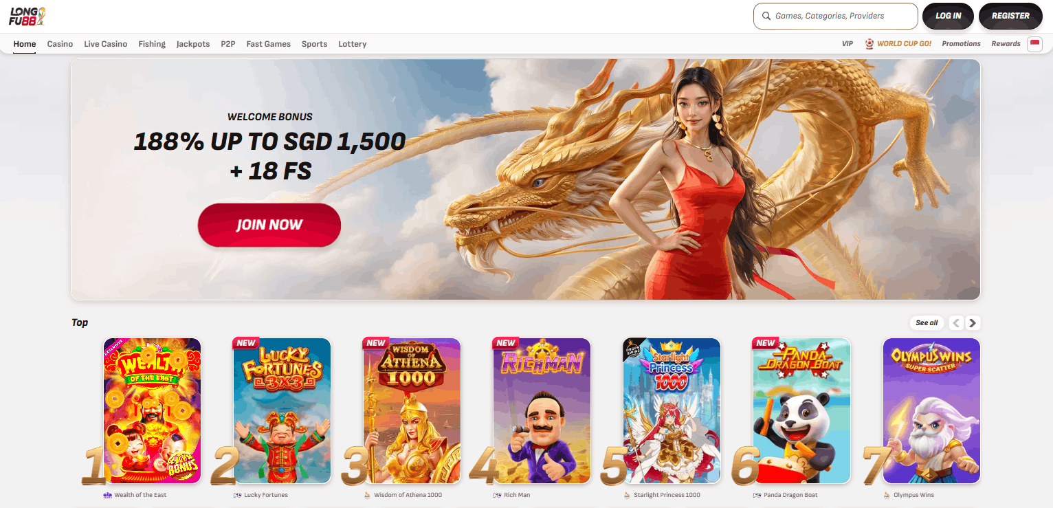 best online casino singapore - Longfu88