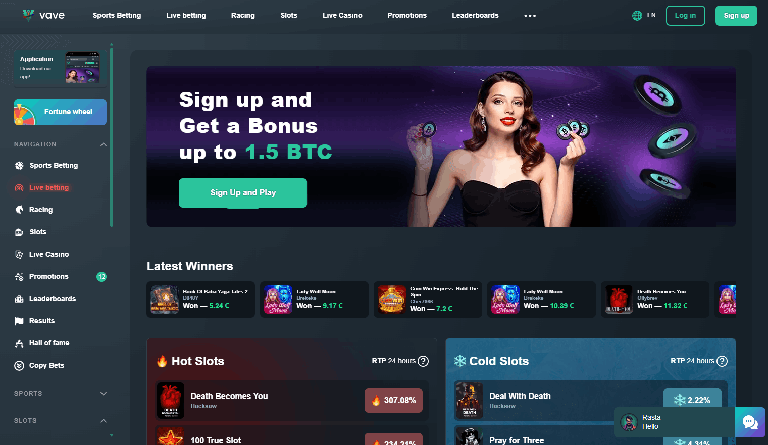 best online casino singapore - Vave
