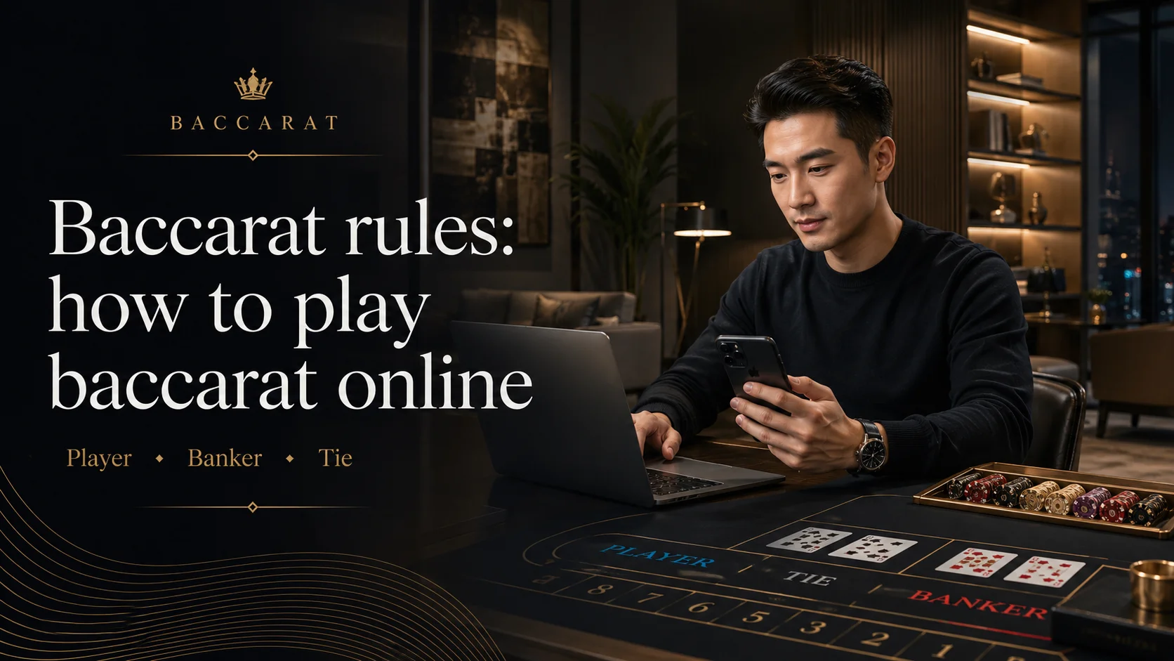 Baccarat rules: how to play baccarat online