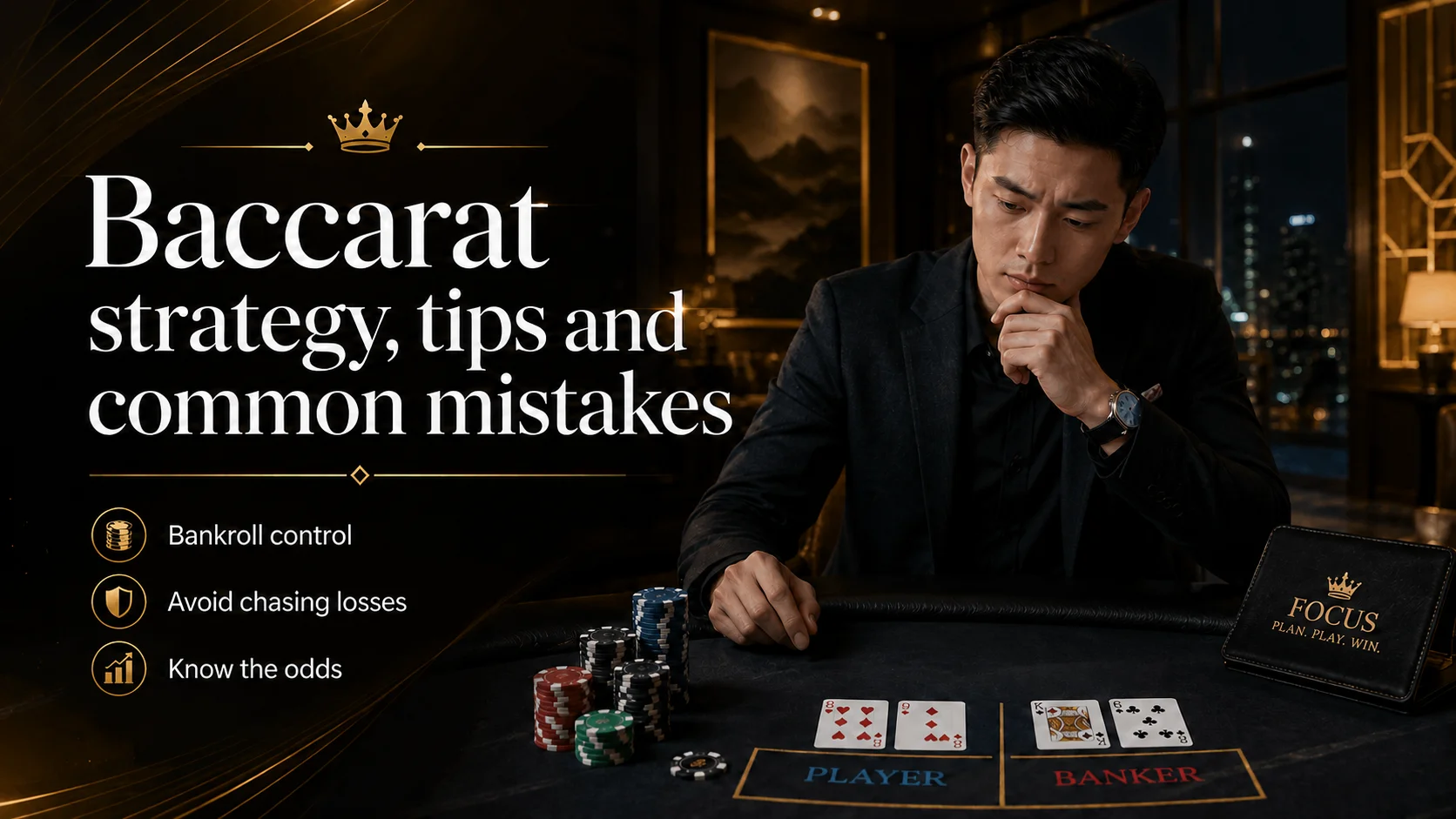 Baccarat strategy, tips and common mistakes