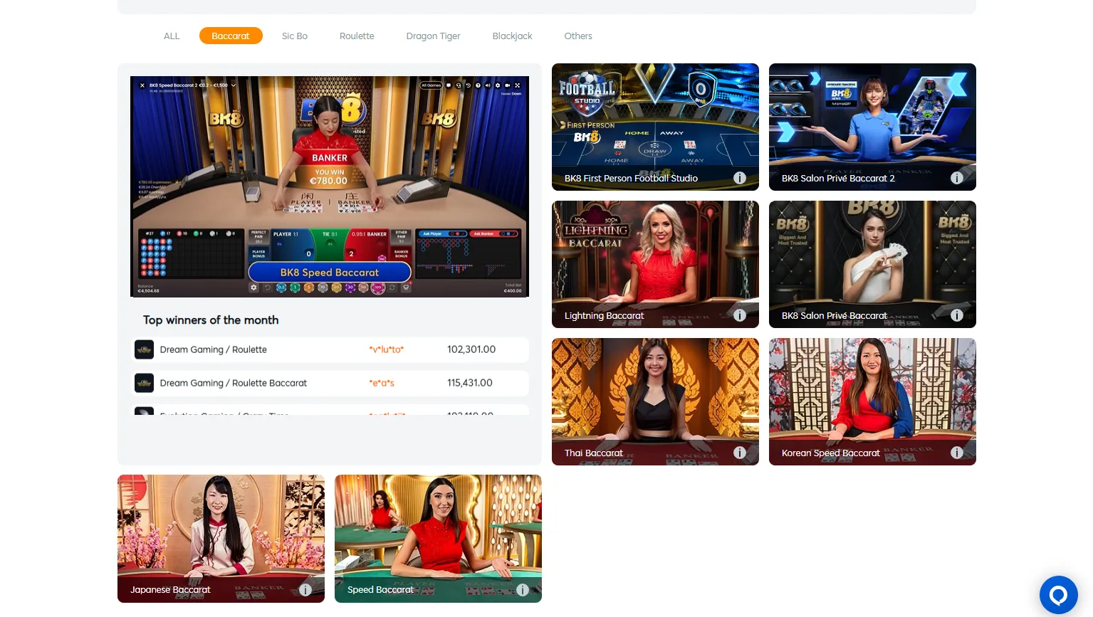 baccarat online singapore - BK8