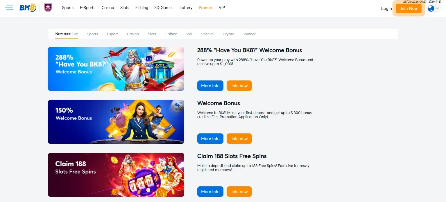 free credit casino singapore - BK8