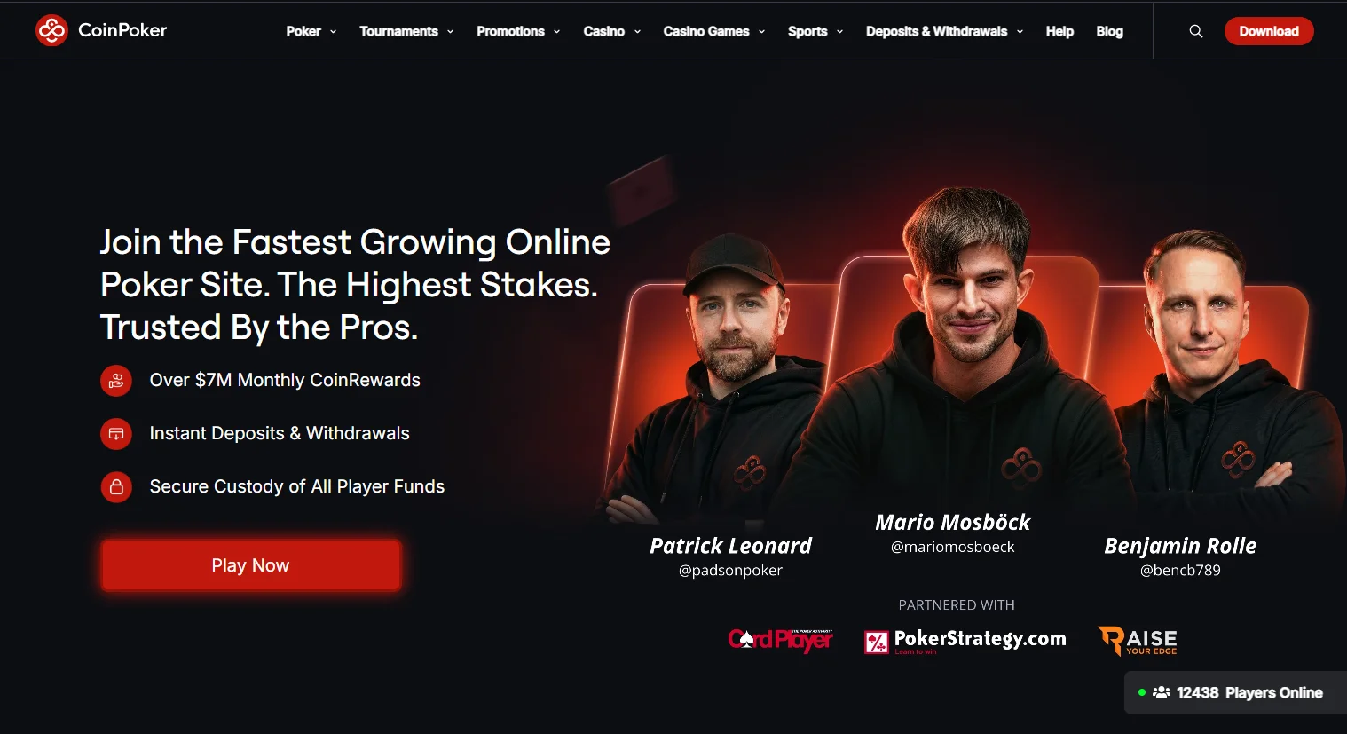 CoinPoker — best decentralised poker site for Singapore