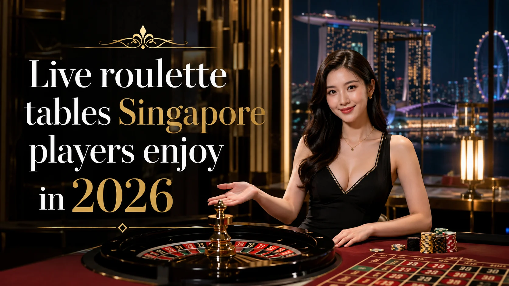 Live roulette tables Singapore players enjoy in 2026