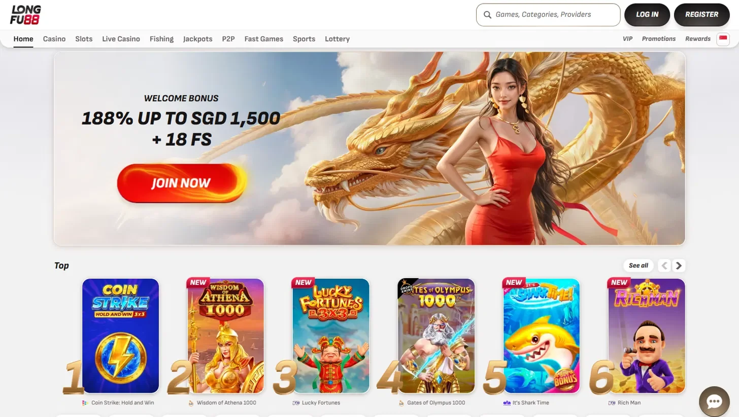 paynow casino singapore - Longfu88