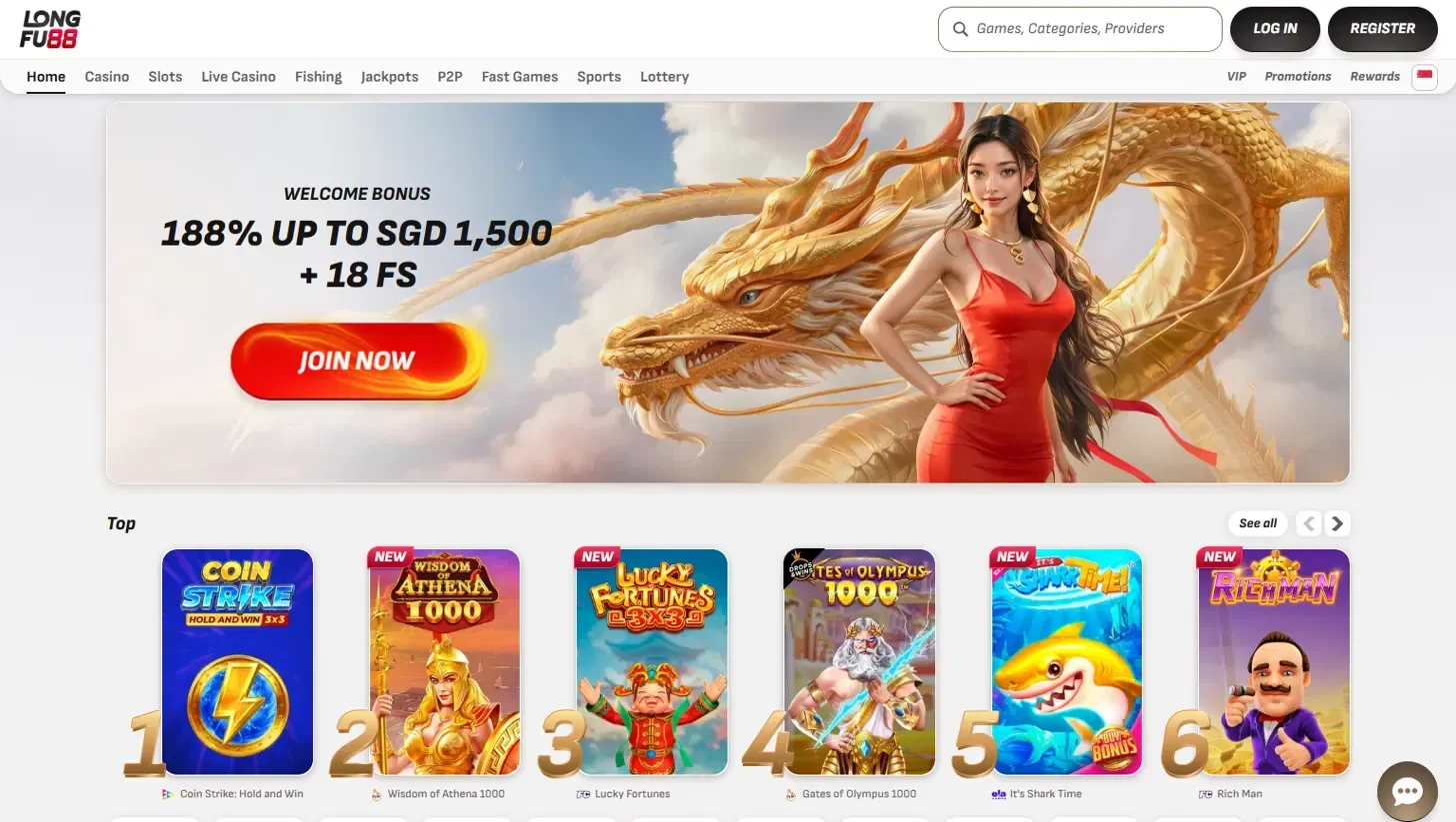 instant withdrawal online casino singapore - Longfu88