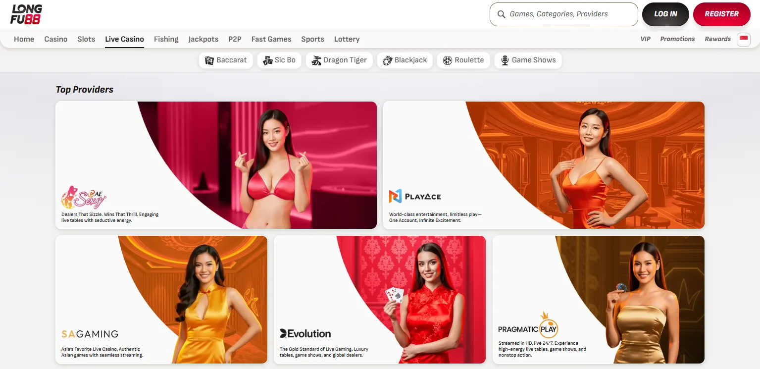 live casino singapore - Longfu88