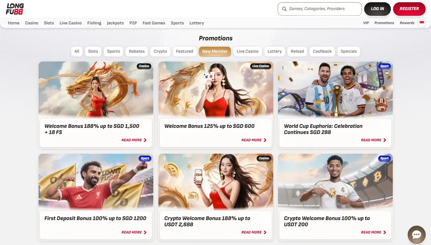 free credit casino singapore - Longfu88