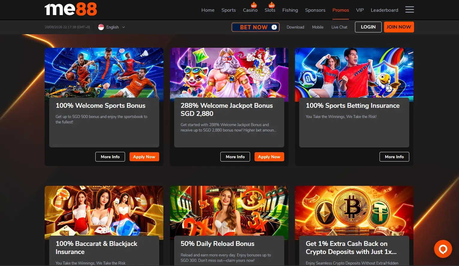 free credit casino singapore - me88