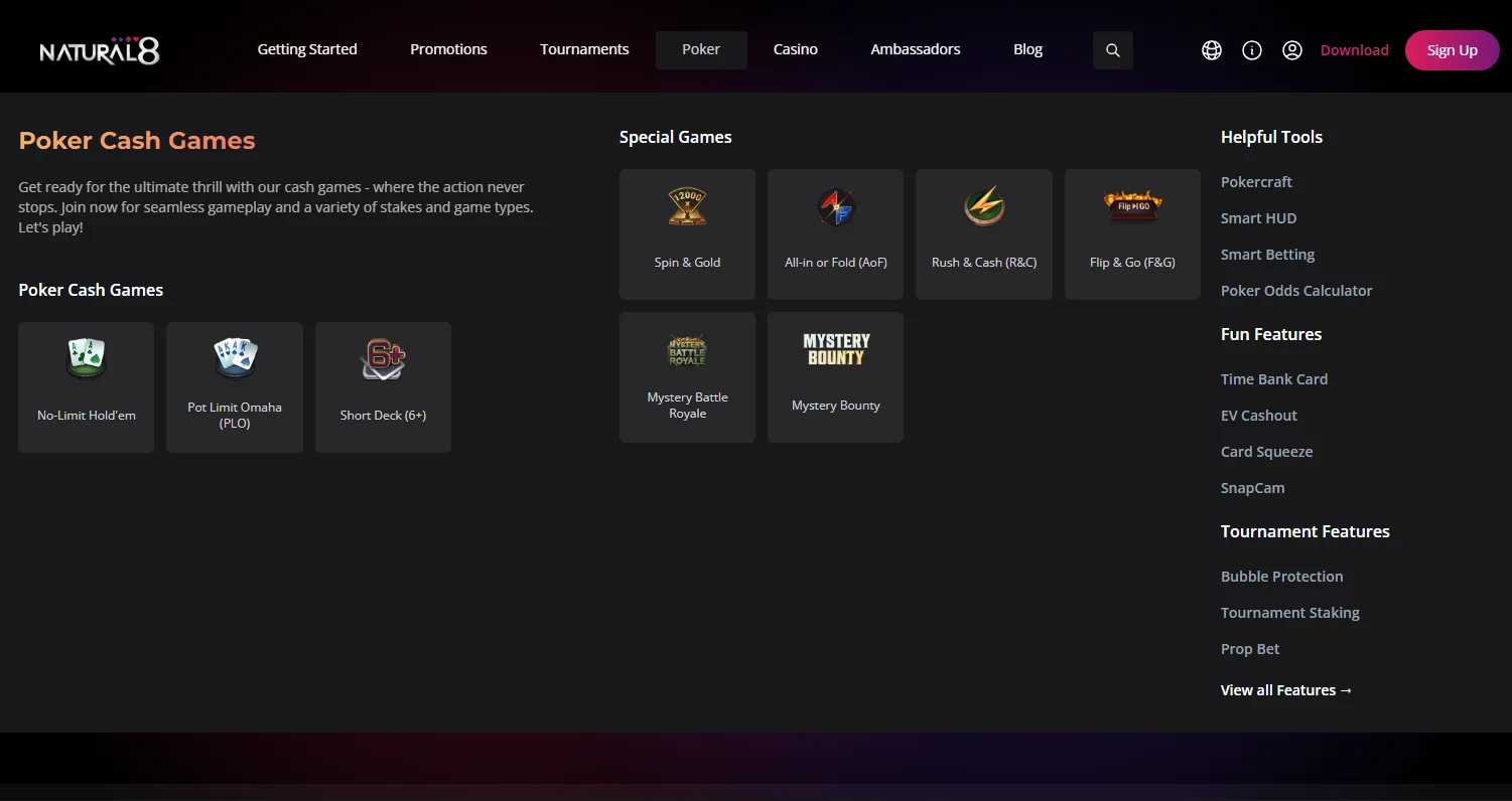 Natural8 — best for Asia-timezone tournaments
