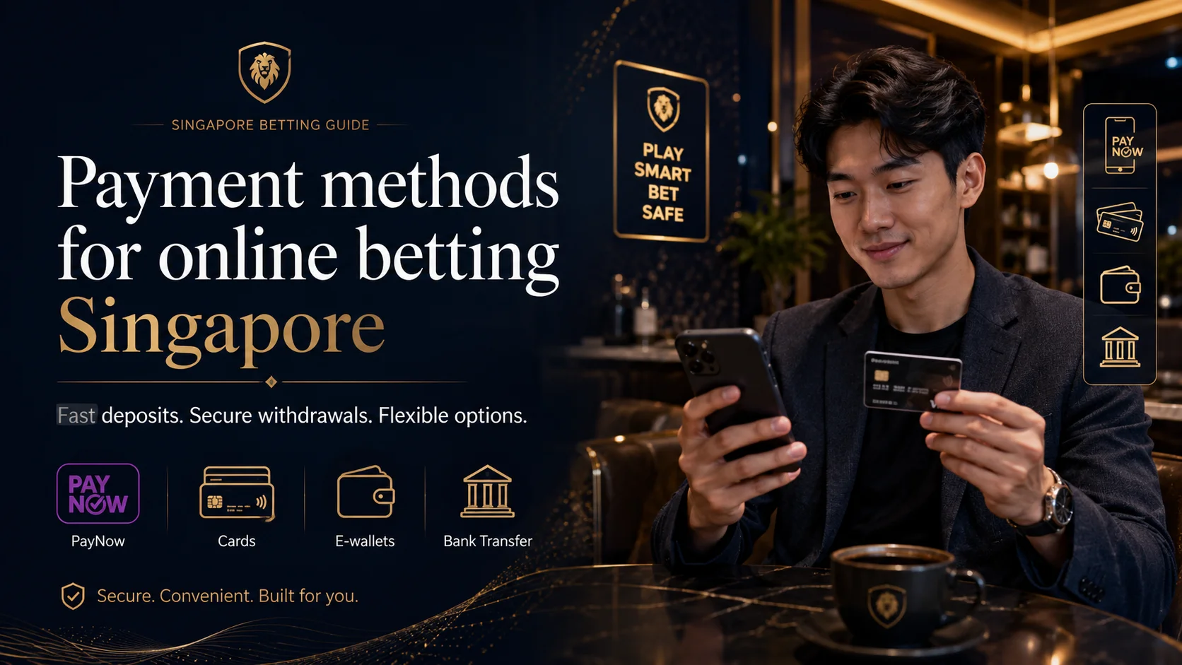 Payment methods for online betting Singapore