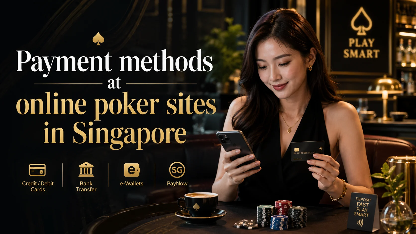 Payment methods at online poker sites in Singapore