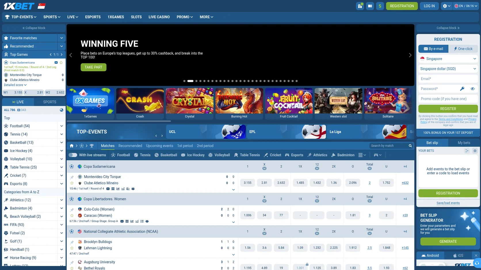 1xBet casino homepage 1xBet casino homepage