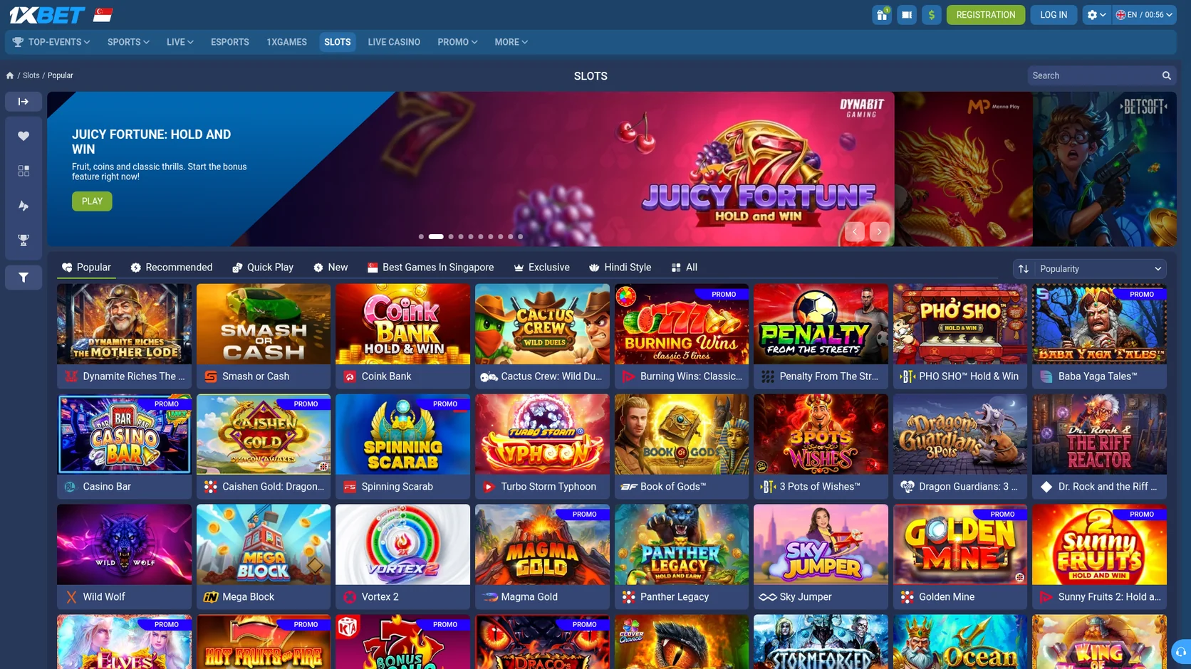 1xBet casino slots lobby 1xBet casino slots lobby