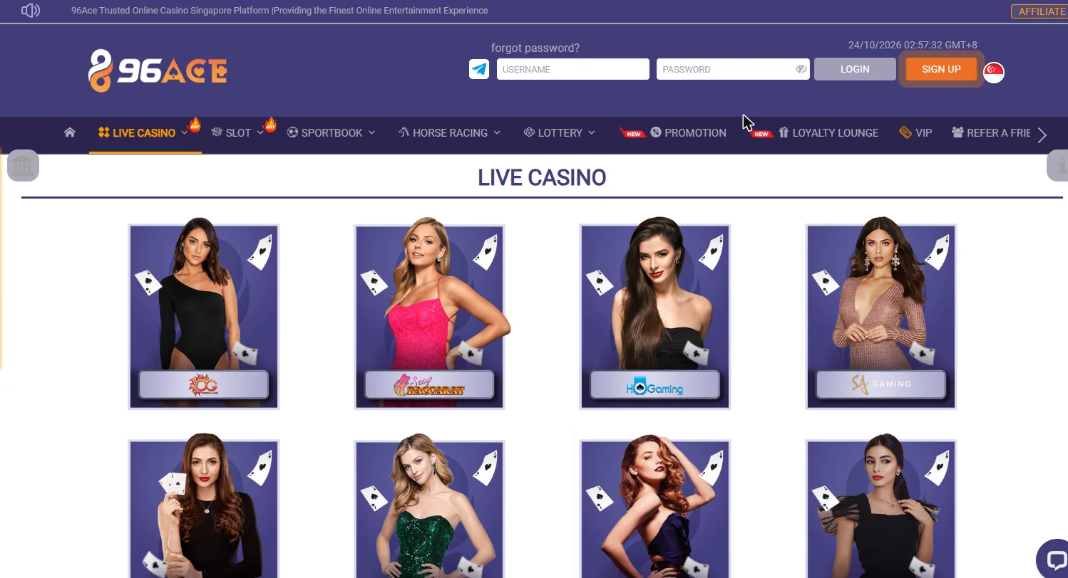 96ACE casino live casino lobby 96ACE casino live casino lobby