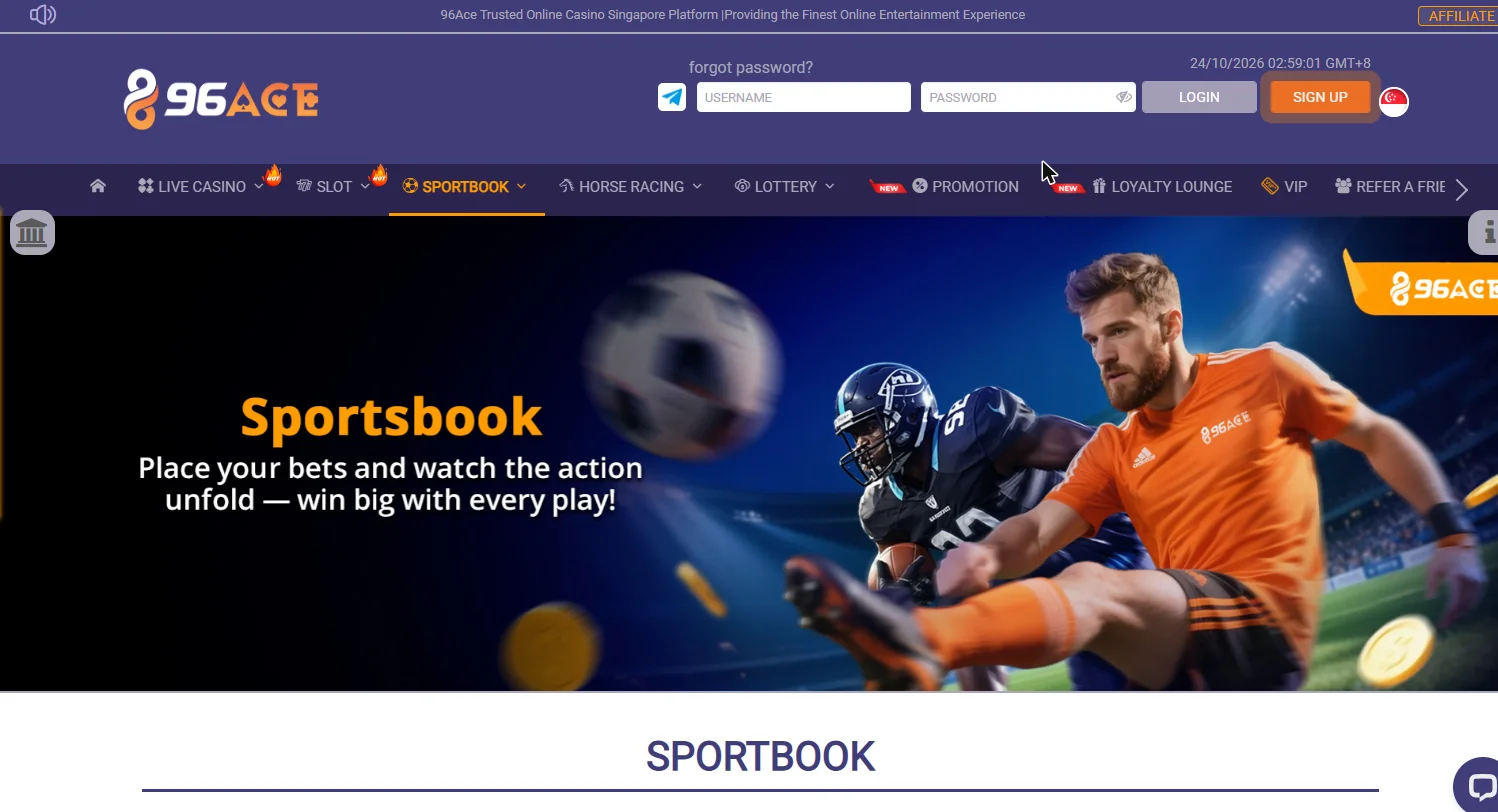96ACE casino sportsbook 96ACE casino sportsbook