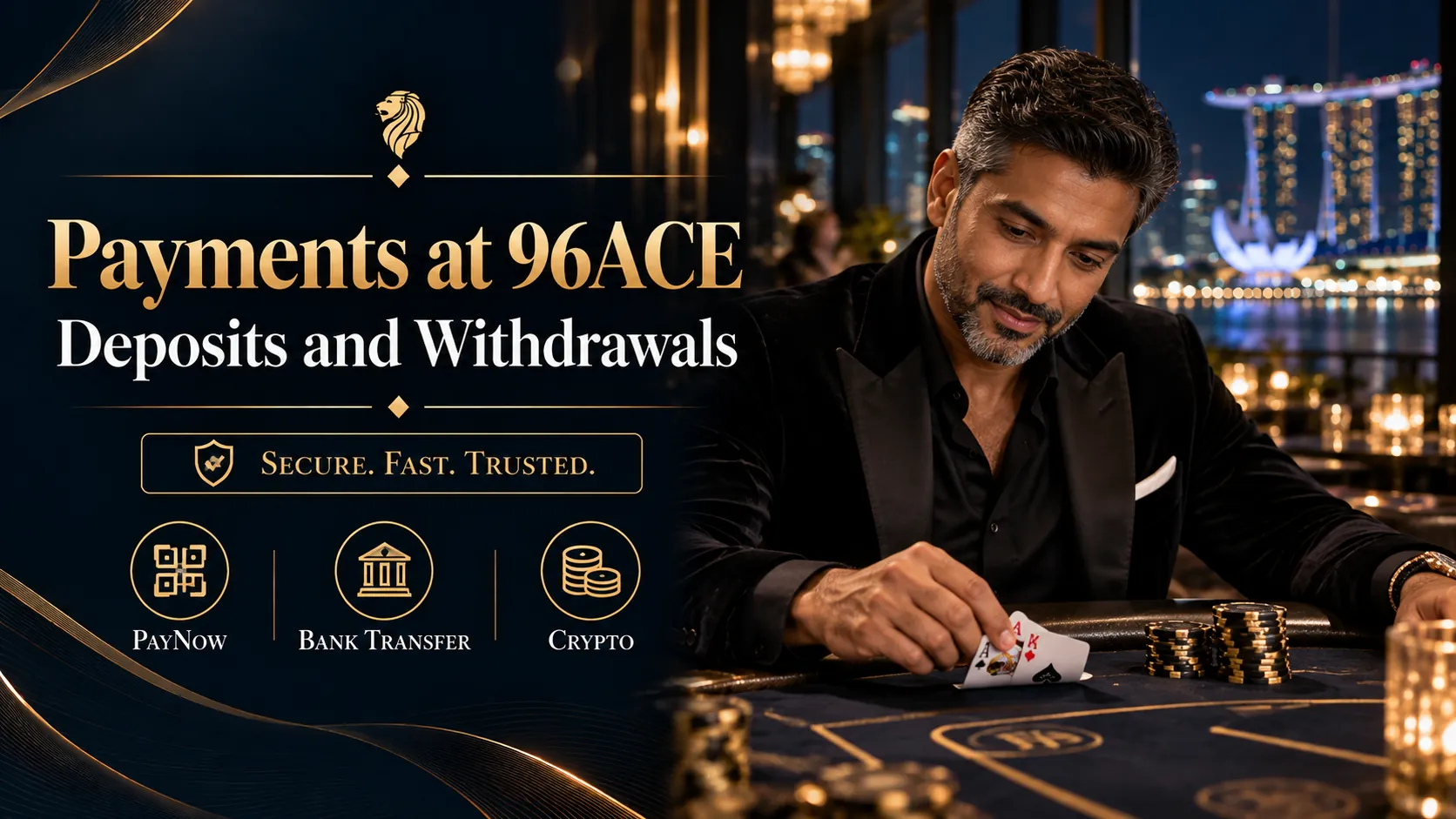 96ACE casino deposits and withdrawals page 96ACE casino deposits and withdrawals page