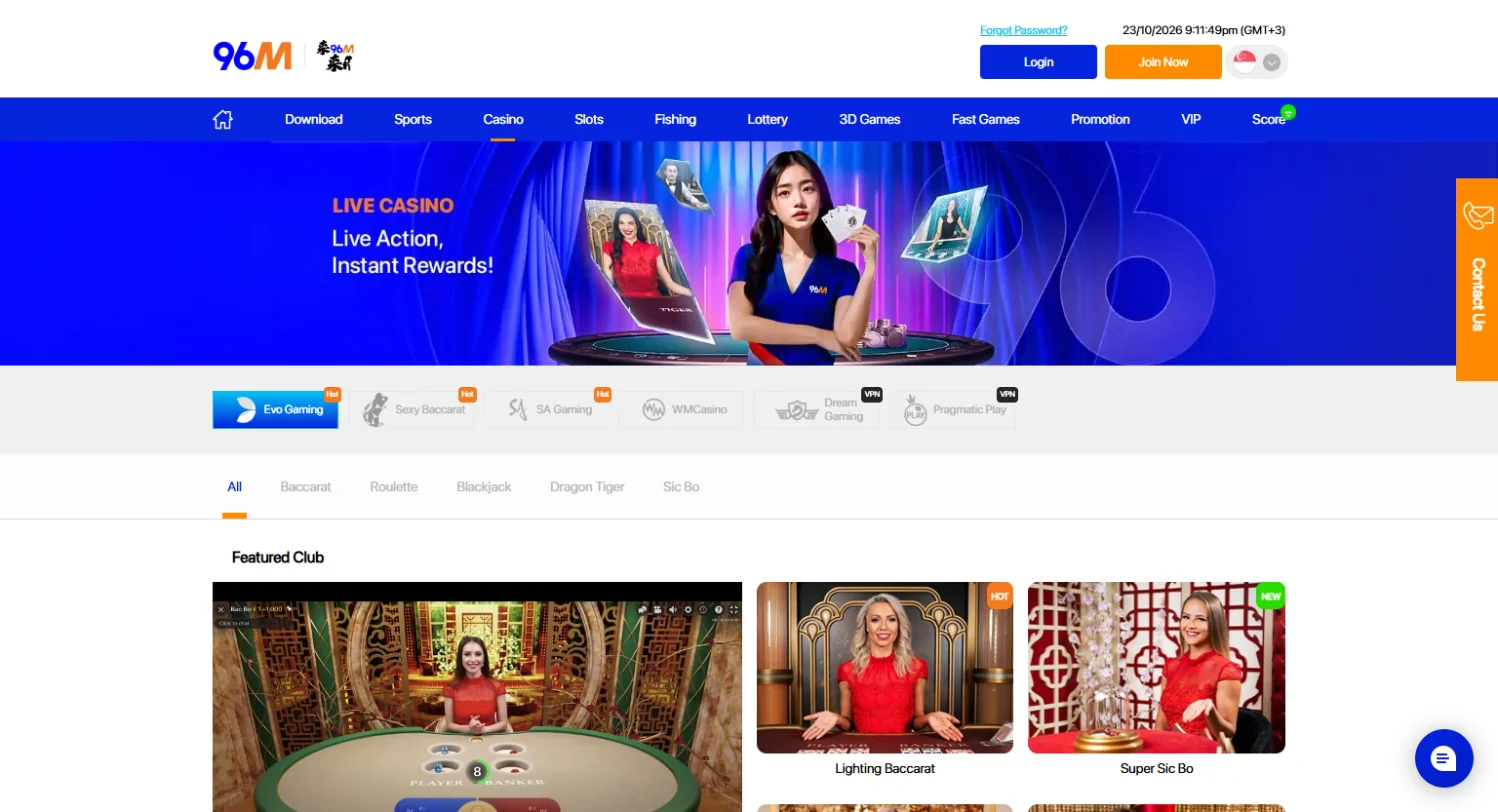 96M casino live casino lobby 96M casino live casino lobby