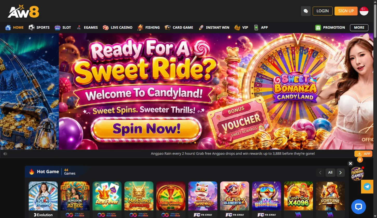 AW8 casino homepage AW8 casino homepage