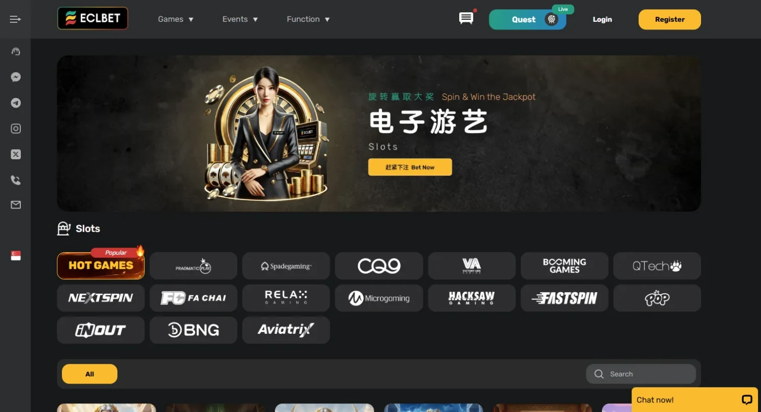 Eclbet casino slots lobby Eclbet casino slots lobby