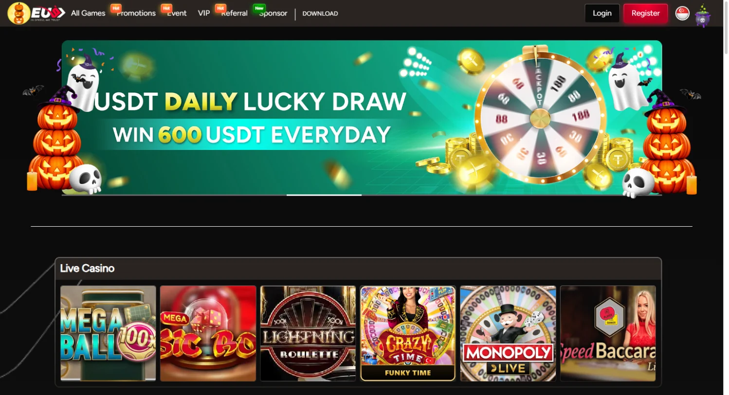 EU9 casino homepage EU9 casino homepage