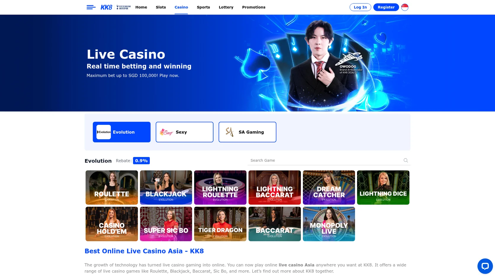 KK8 casino live casino lobby KK8 casino live casino lobby