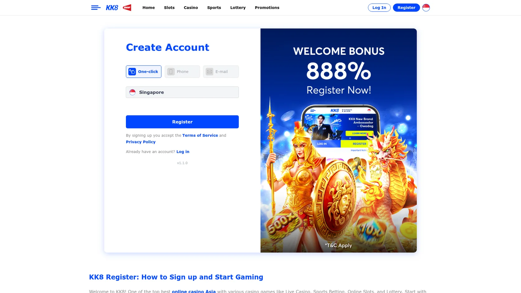 KK8 casino registration form KK8 casino registration form