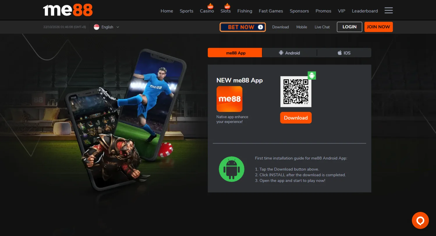 ME88 casino mobile app