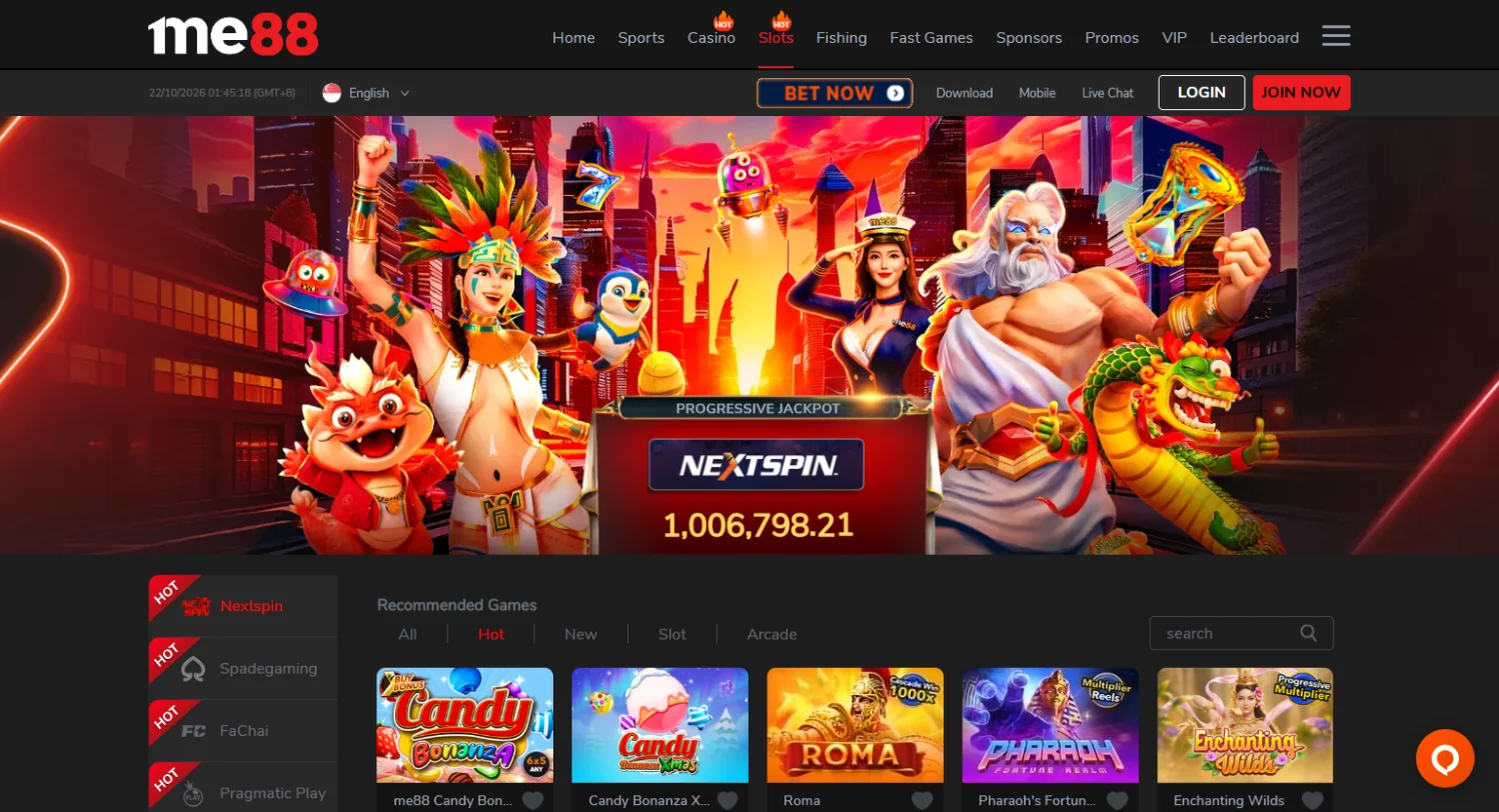 ME88 casino slots lobby ME88 casino slots lobby