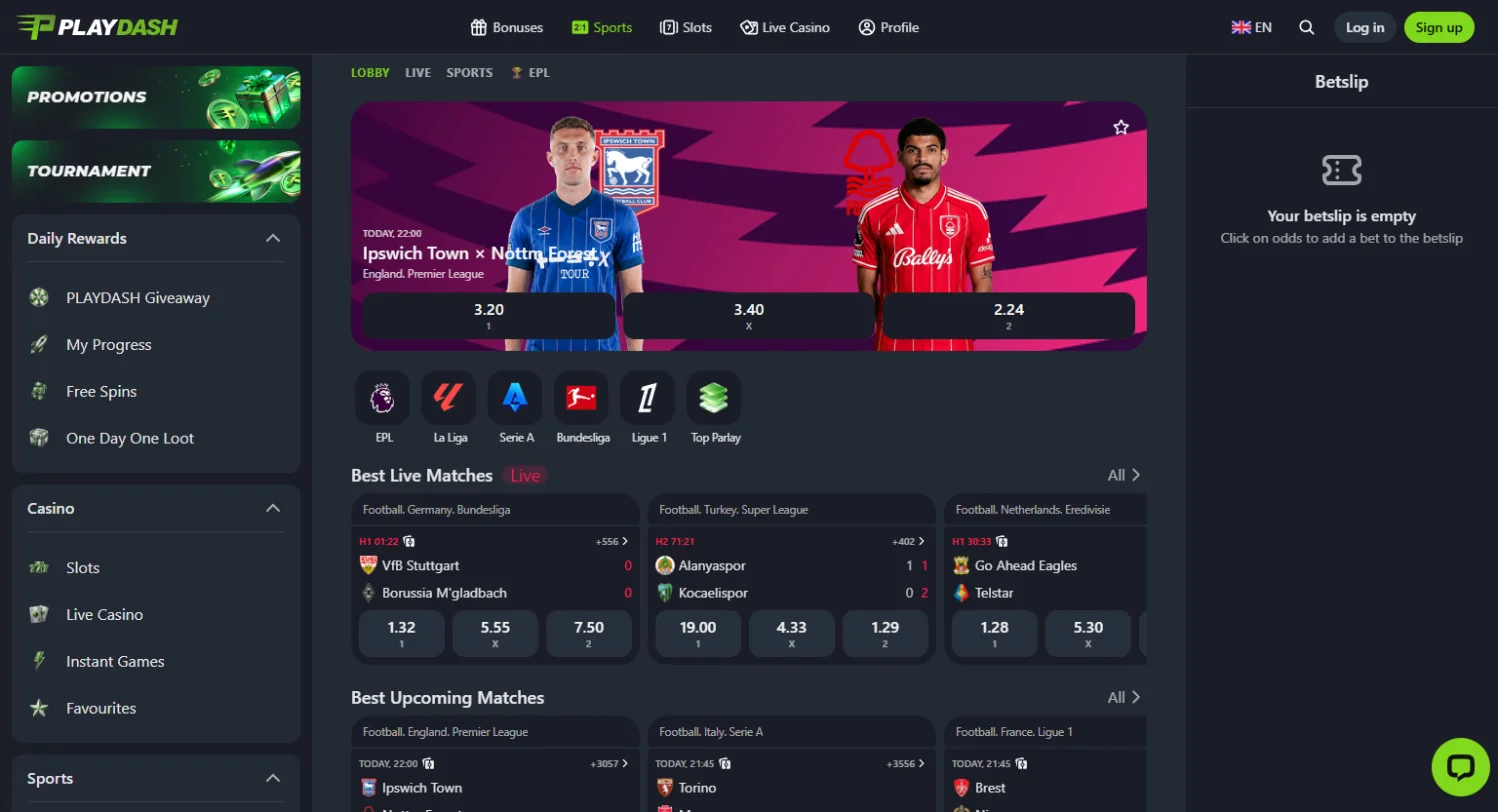 PlayDash casino sportsbook PlayDash casino sportsbook
