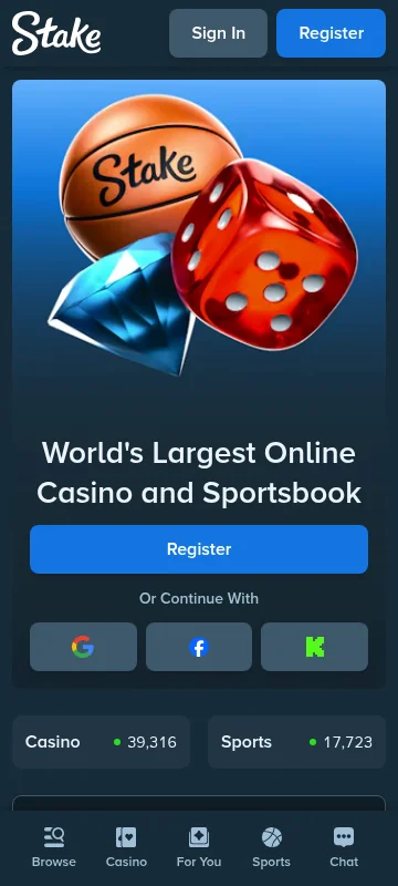 Stake casino mobile app