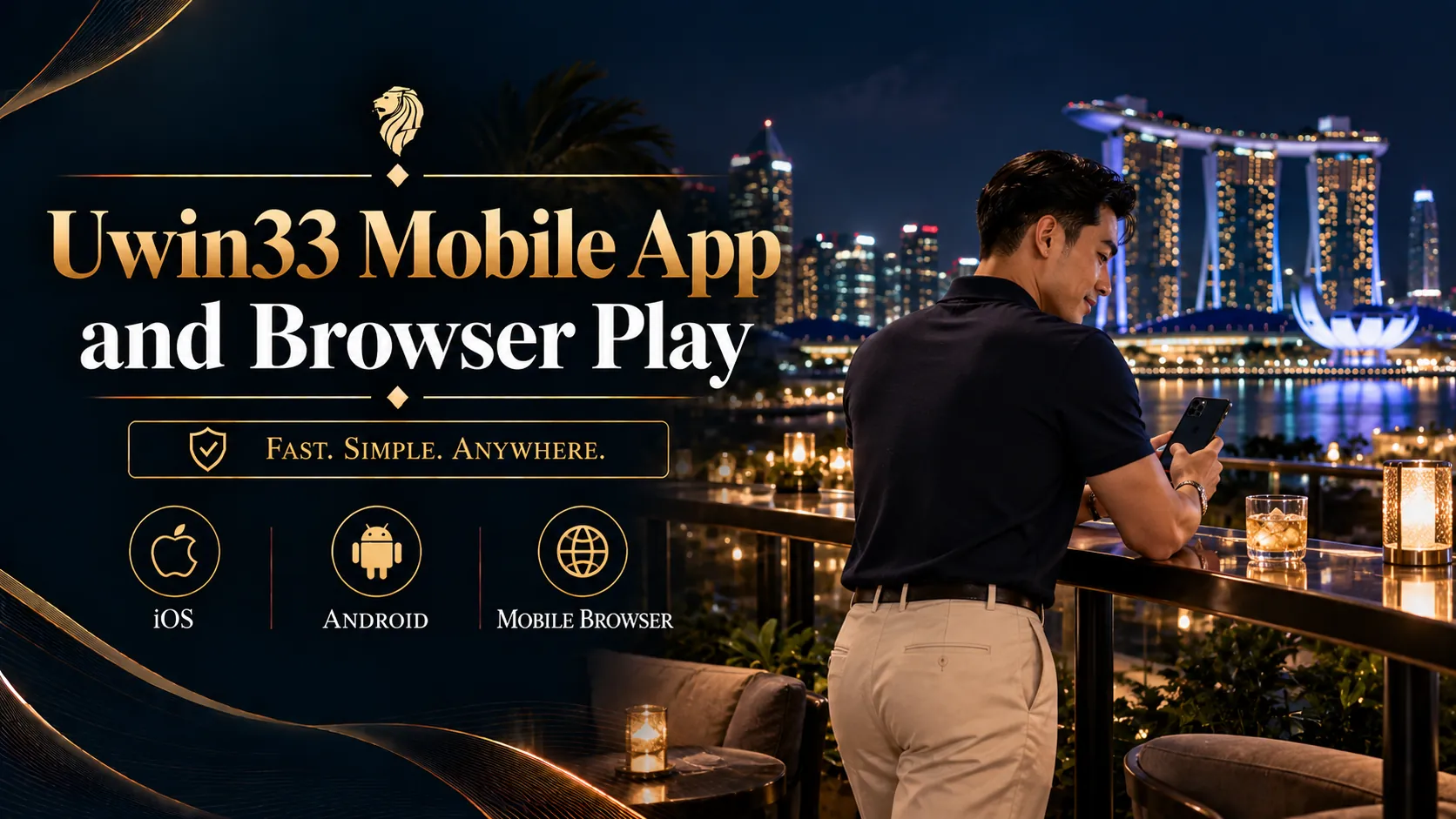 Uwin33 casino mobile app
