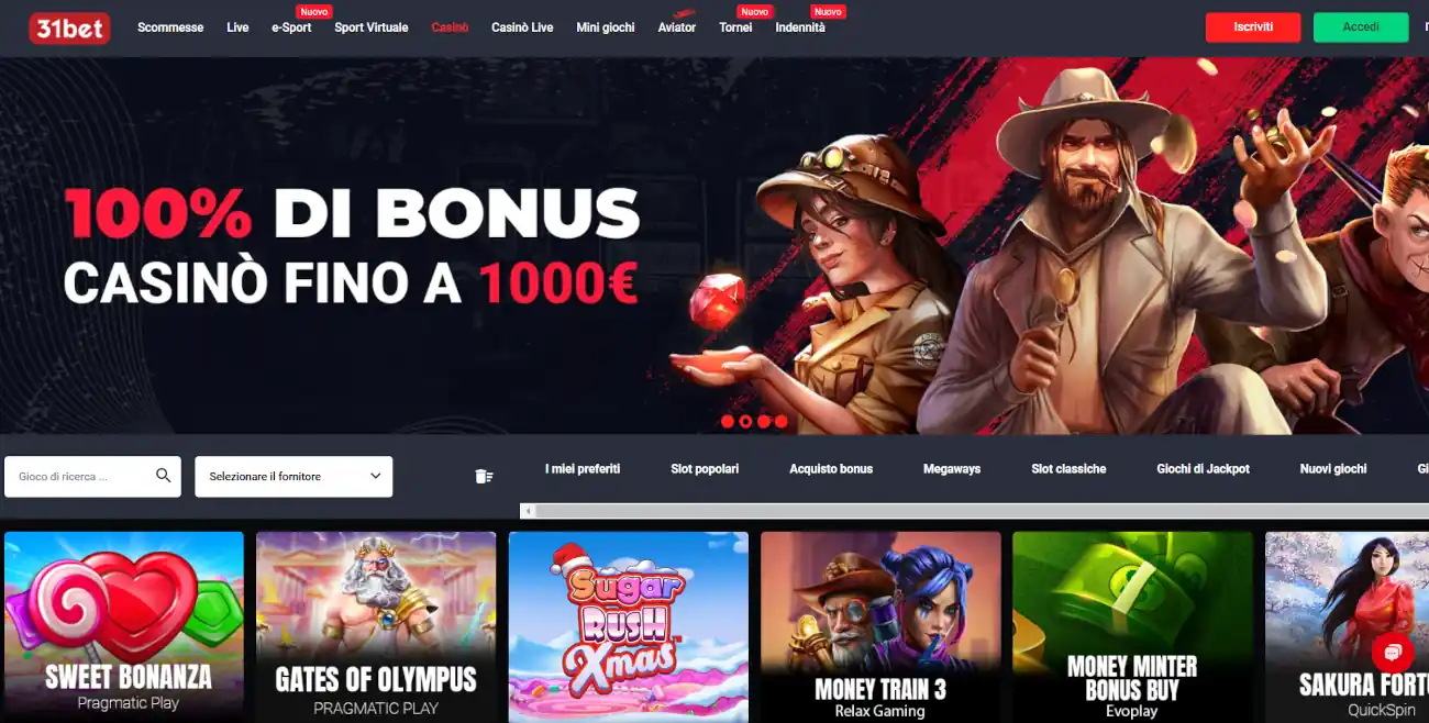 31bet casino malta online