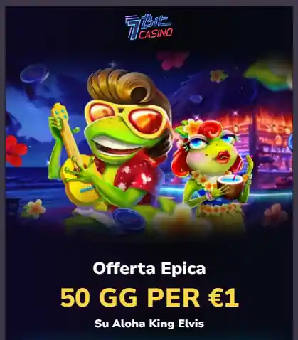 7Bit casinò non aams deposito 1 euro
