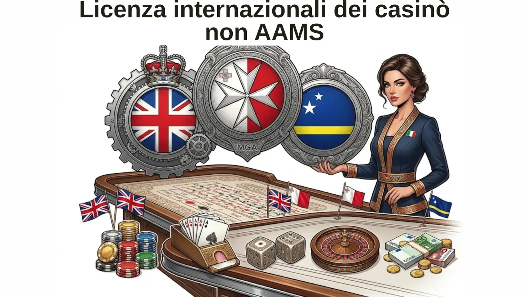 Licenza internazionali dei casinò non AAMS
