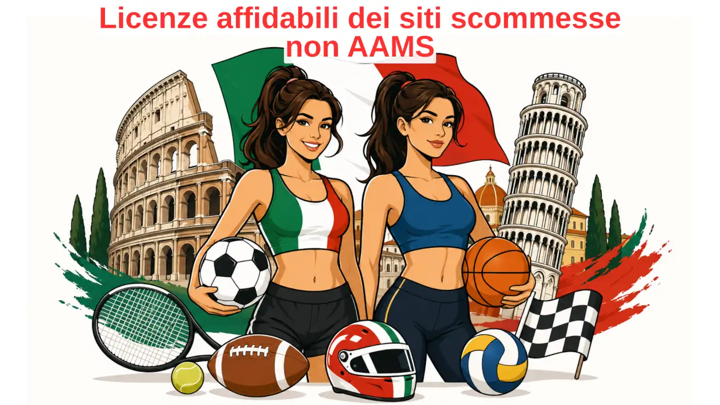 Licenze affidabili dei siti scommesse non AAMS