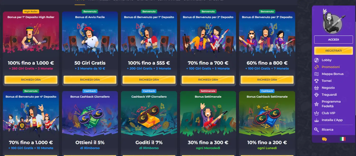 Casinò Non Aams Che Pagano Subito-Rolling slots