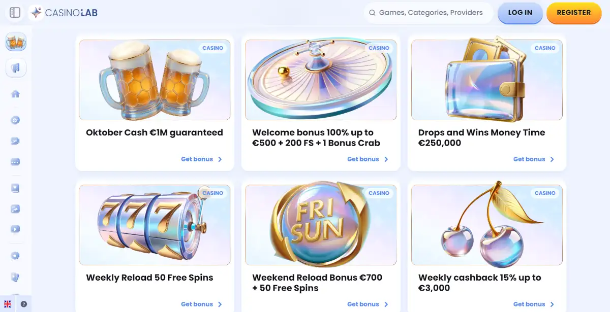CasinoLab casinò online senza licenza AAMS