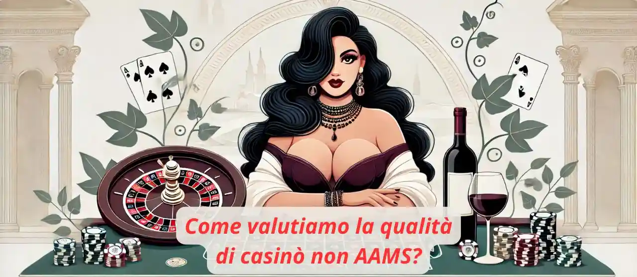 Come valutiamo la qualità dei casinò online non AAMS?
