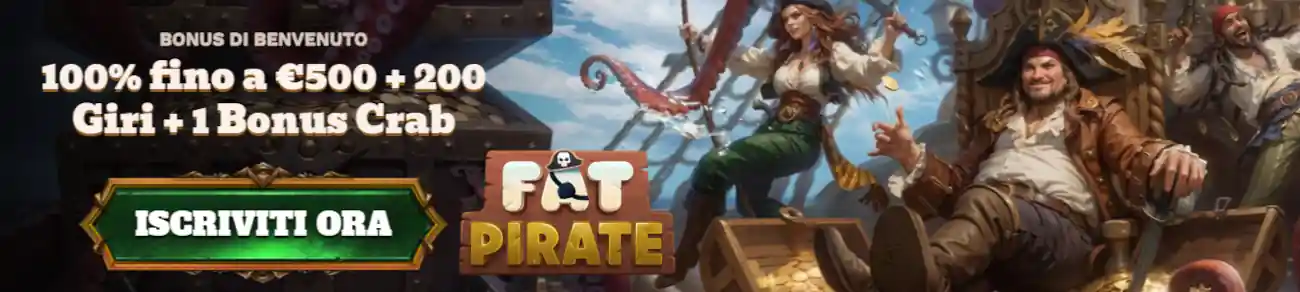 Fat Pirate casino online europei