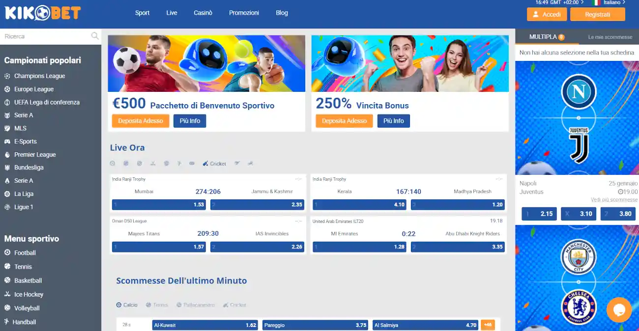 Kikobet bonus senza deposito scommesse non aams