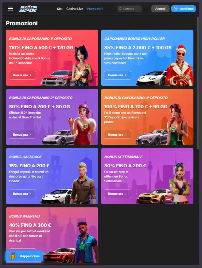 Need For Spin casino neosurf