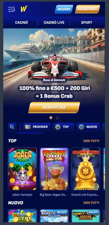 Wonaco curacao casino online